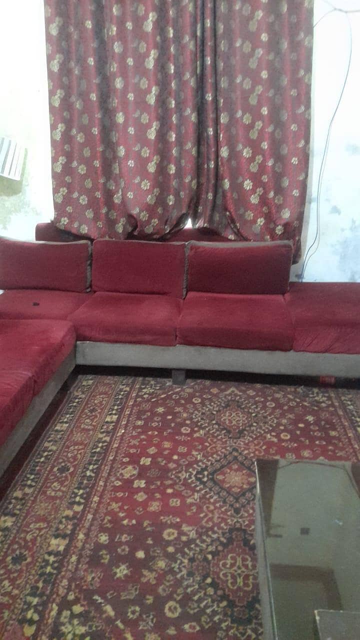 L shape sofa 0