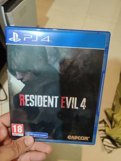 Resident Evil 4 Remake PS4 with free PS5 Upgrade