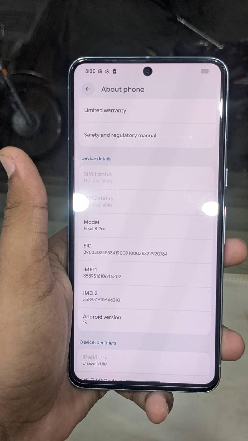 Google Pixel 8 Pro 9