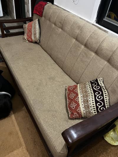 Sofa for sale with table