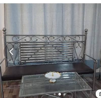 sofa set pure steel