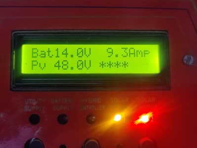 MPPT HYBRID SOLAR CHARGE CONTROLLER 7A