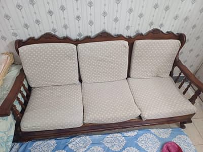 Wooden Sofa Set for Sale