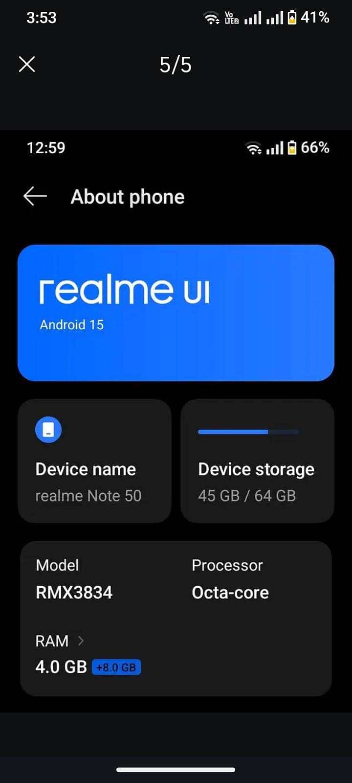 Realme Note 50 4