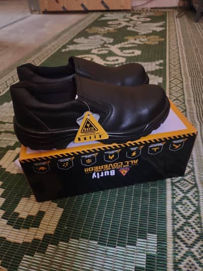 Brand New Burly Safety Shoes - Box Packed (0318-1388824)