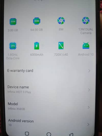 Infinix Hot 9 Play