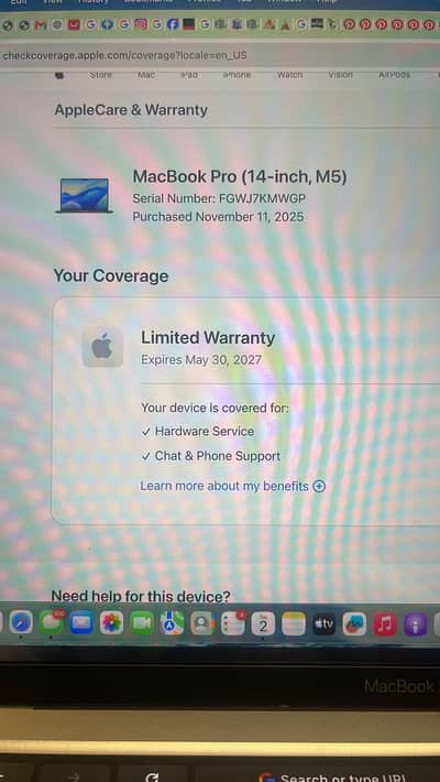 MacBook Pro M5 16GB/1TB