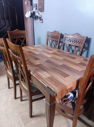 Wooden 6 seater Dining Table