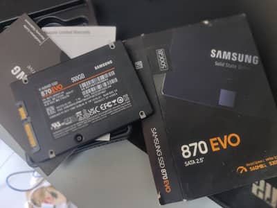 Samsung 870 Evo 500GB SATA SSD