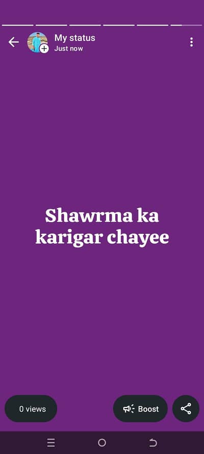 shawrma ke leye karigar chaye