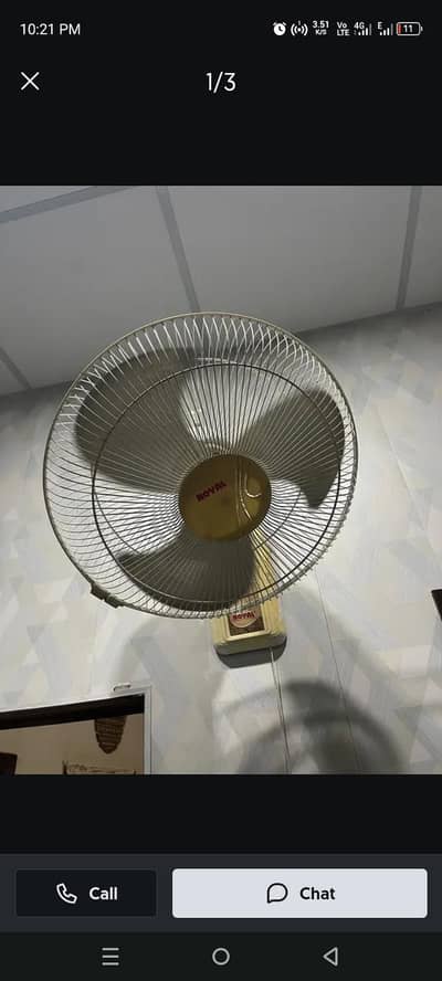 walls fans for