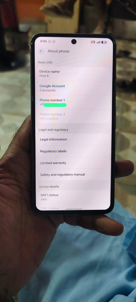 Google Pixel 8 4