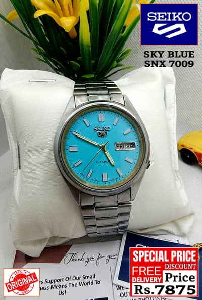 Seiko 5 Citizen Orient Automatic Pre-Owned watch Japan 03161737353
