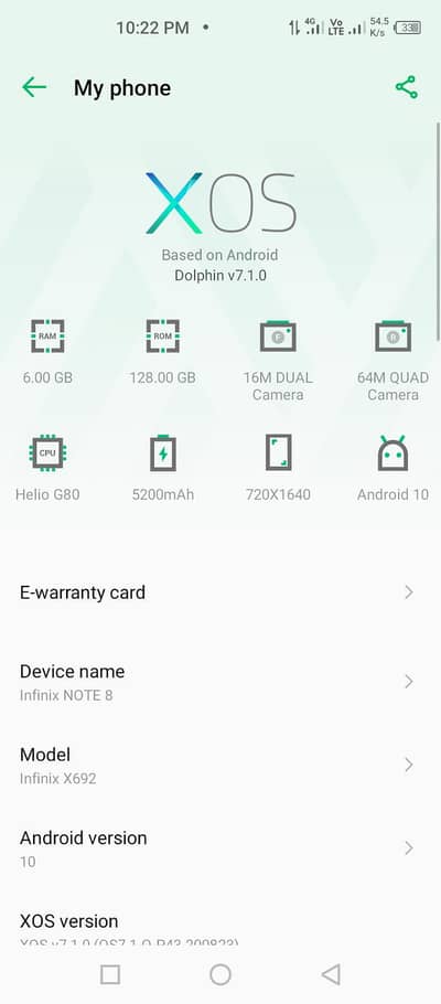 Infinix Note 8