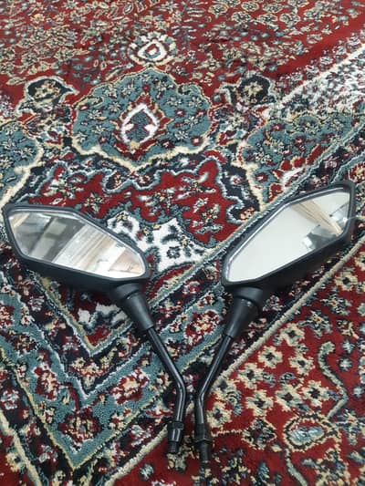new side mirrors best quality diamond shape orignal