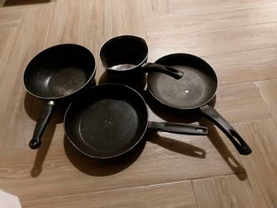 no stick pots  All