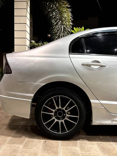 Honda Civic Prosmetic 2008 Silver SCREECHLES