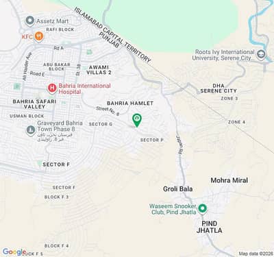 1 kanal plot for sale beautiful location with boulevard category near park & masjid