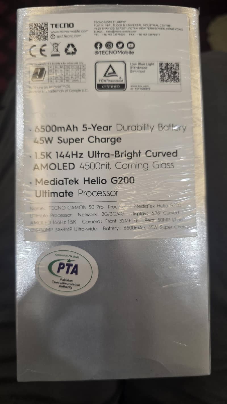 Tecno Camon 50 Pro 1