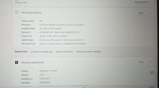 Dell Latitude 7330 – Like New Condition | Core i7 12th Gen