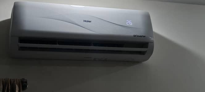 1 ton Haier AC in perfectly lush working condition
