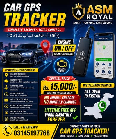 Gps Tracker for cars with Installation