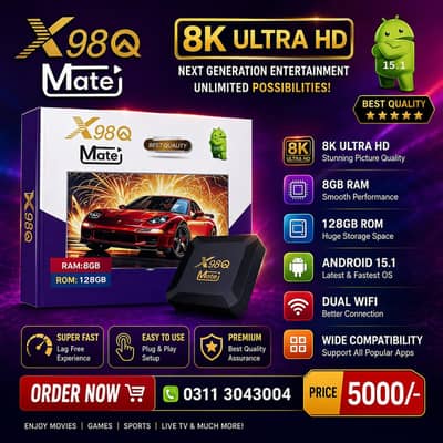 Android led Tv Box (imported Premium Quality)