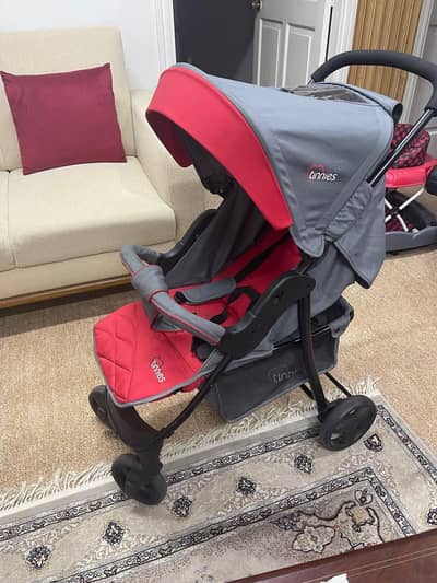 Tinnies Baby Strollers Red E03 014