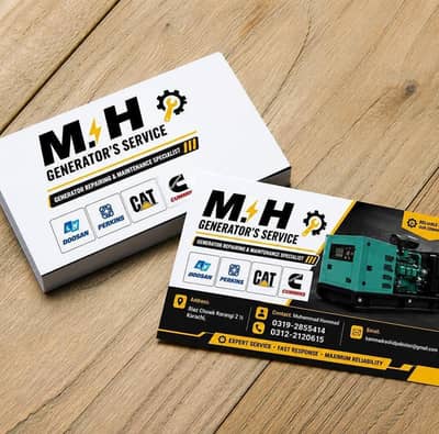 Generator Repair & Service — Home & Commercial | Karachi