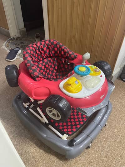 Baby Walker W / Rocking Red