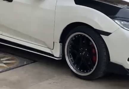 Civic Dish alloy with tyres