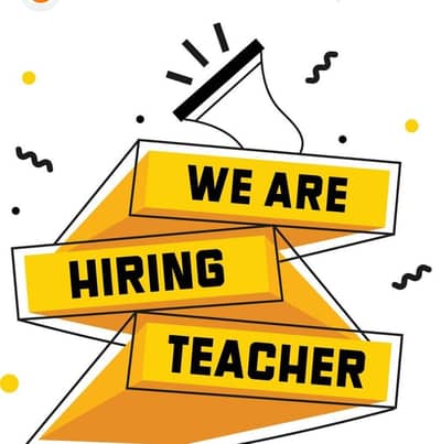 New science academy. . . . Male&female teacher required 03347640500