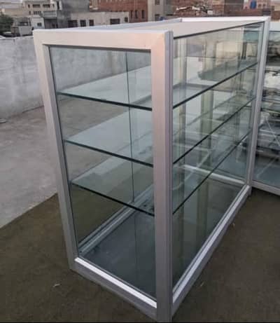 Bakery almonium Glass counter for sale