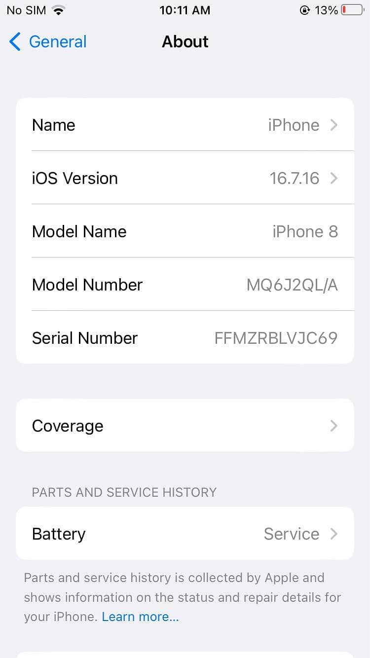 Apple iPhone 8 5