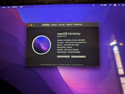 MacBook pro core i7 4th gen