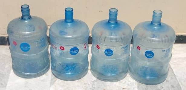 06 BOTTLES -REFILLING FILTER WATER FOR SALE