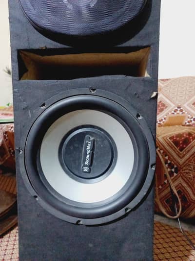 Soundmax woofer speaker with box