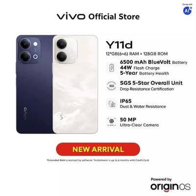 Vivo Y11 D 12GB (6+6)/128 GB