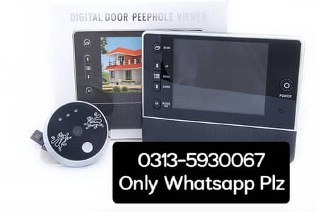 digital door peephole Door viewer doorbell