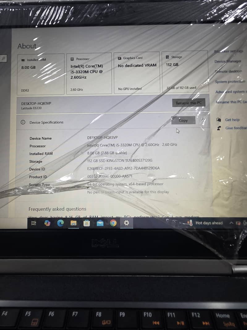 Dell Core I5 3rd Generation 0
