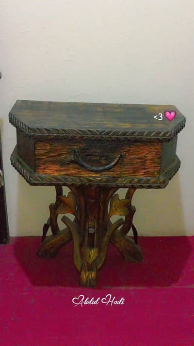 wooden bed set
