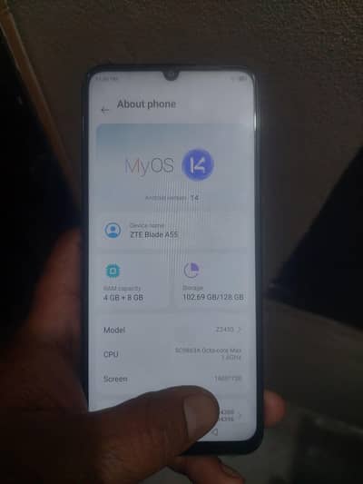 zte blade a55 non pta (Xchng possible)