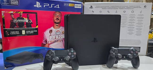 Sony Ps4 Slim 500 GB. Pristine Condition. Complete Box Setup. Pristine