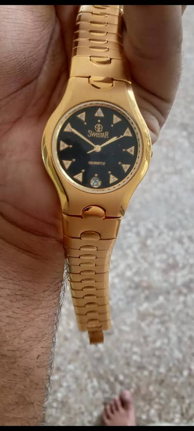 orignal 24k gold plated wath