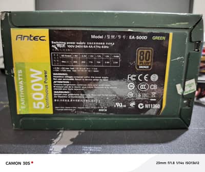 Antec 500w 80+ Bronze