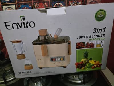 3 in 1 Envior juicer blender chopper
