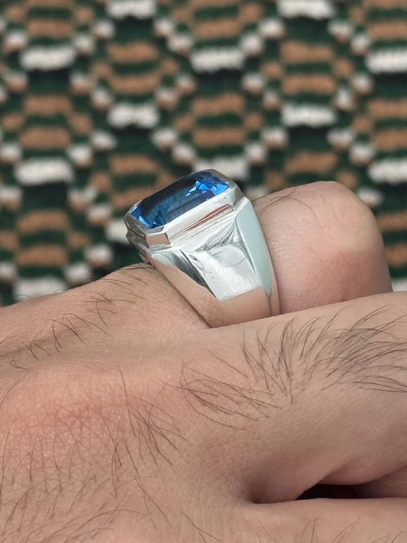 Electric topaz ring 2