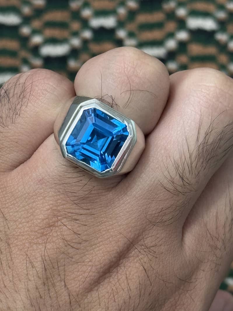 Electric topaz ring 3
