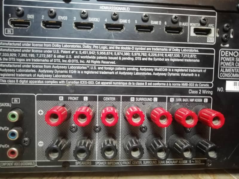 Denon amplifier 2