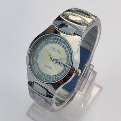 Rado Men's Stainless Steel watch ⌚ Silver Crystal dial